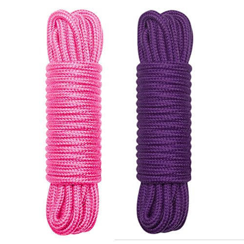 Soft Cotton Rope Cord Red&Black 2Pcs 10 M/32 Feet 8 MM All Purpose Durable Long Twisted Cotton Rope Craft Rope Thick Cotton Cord Twine Strong Braided Cord Rope Soft Cotton Rope Cord Red&Black 2Pcs 10 M/32 Feet 8 MM All Purpose Durable Long Twisted Cotton Rope Craft Rope Thick Cotton Cord Twine Strong Braided Cord Rope